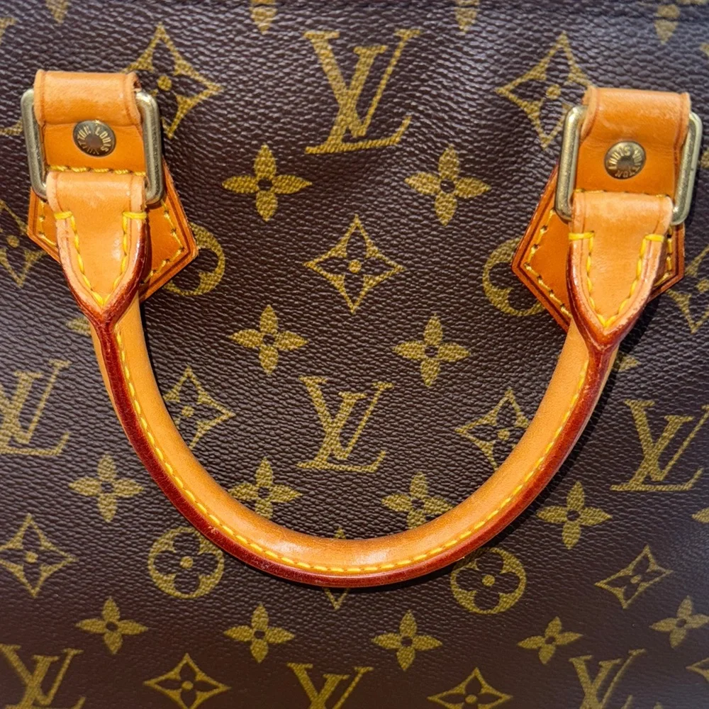 Louis Vuitton Monogram Alma Satchel with LV Dust Bag